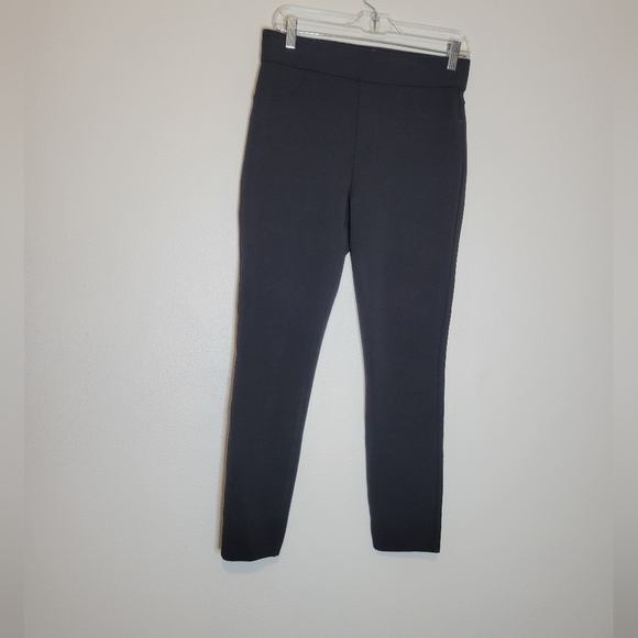 Spanx size m the perfect 4 pocket pants in charcoal color - Picture 1 of 7